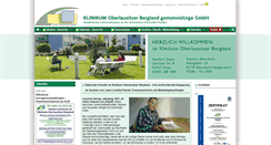 Desktop Screenshot of klinikum-oberlausitzer-bergland.de